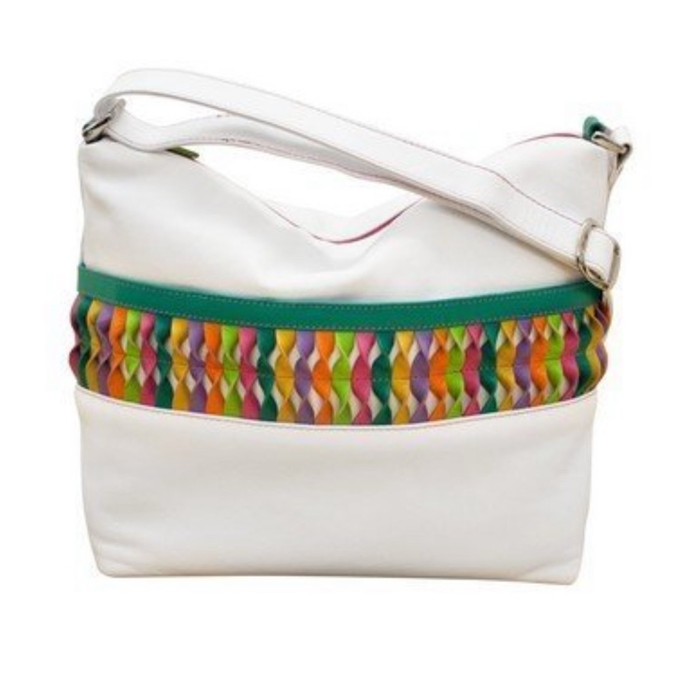 ILI NEW YORK BRIGHTS LEATHER HANDBAG